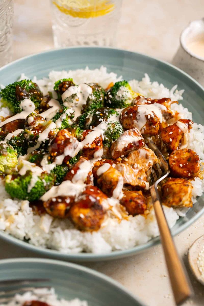 Rice Bowl with Leftovers