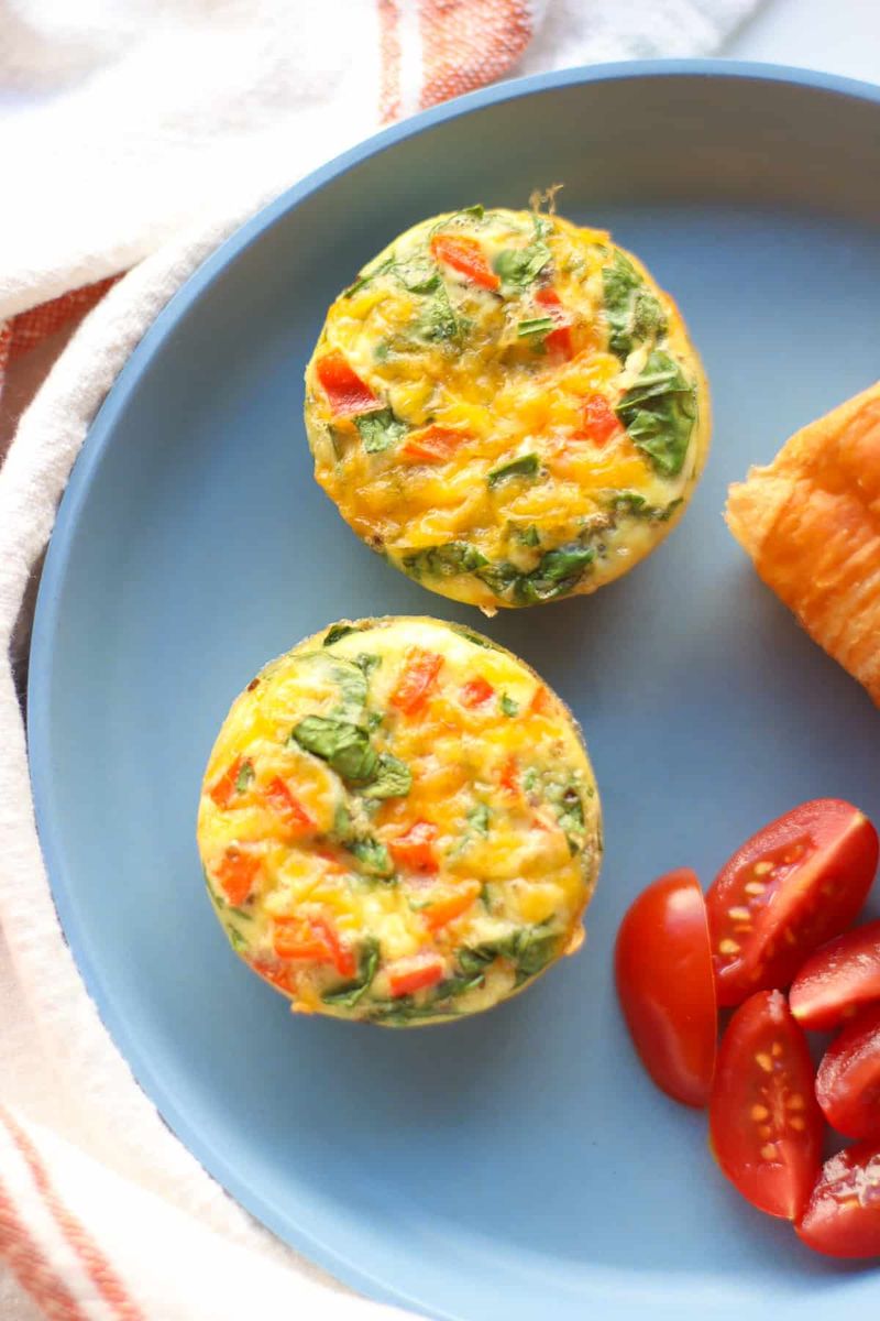 Veggie-Packed Breakfast Muffins (Prep Ahead!)
