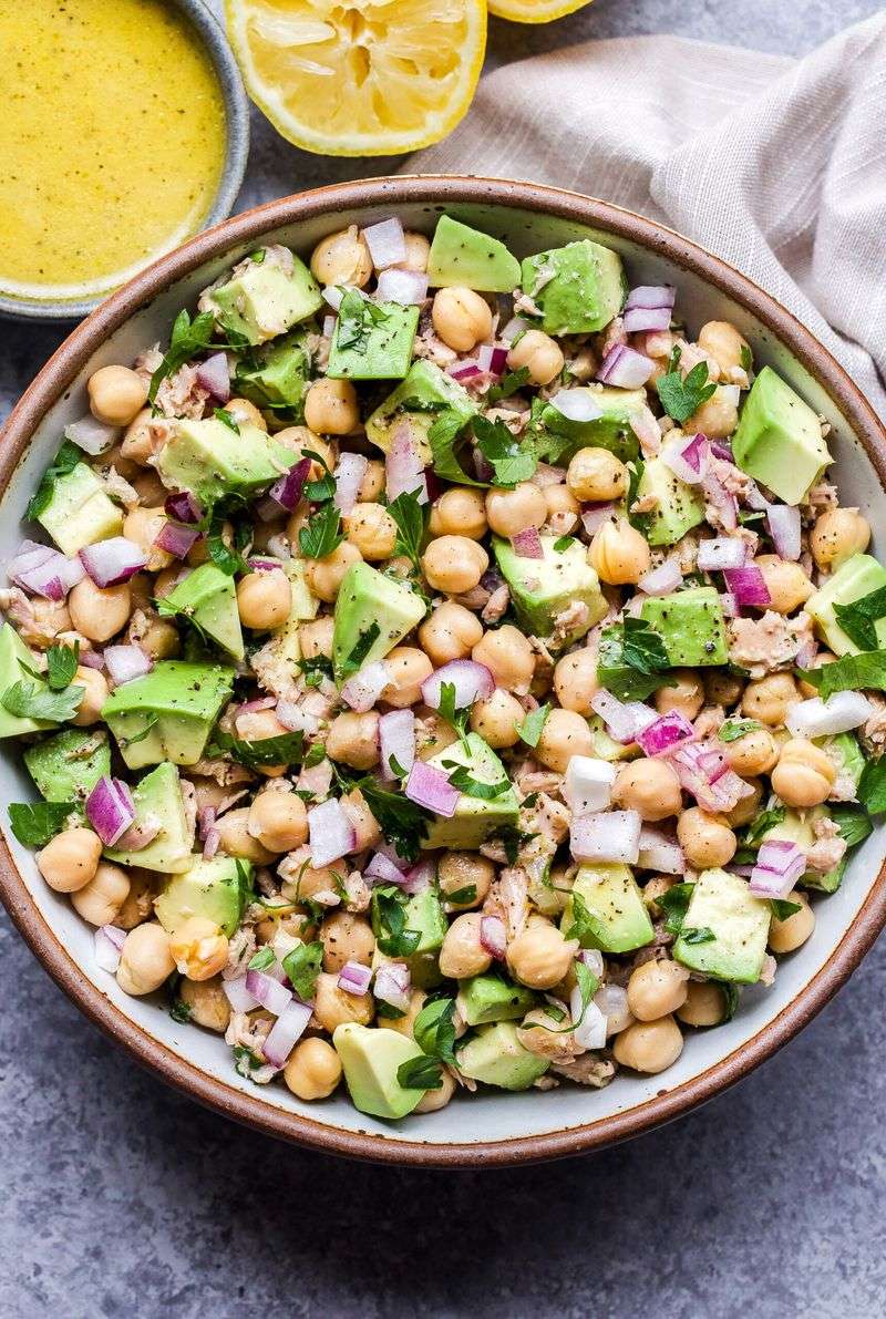 Chickpea Tuna Salad