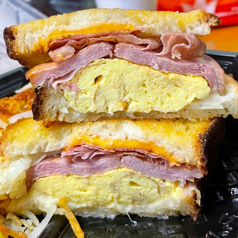 Loaded Breakfast Sandwich
