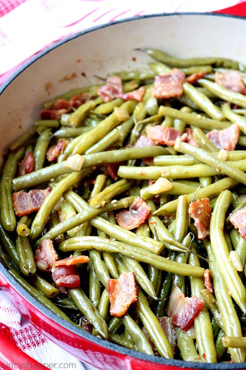 Southern-Style Green Beans with Bacon