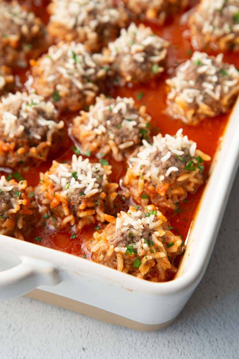 Porcupine Meatballs