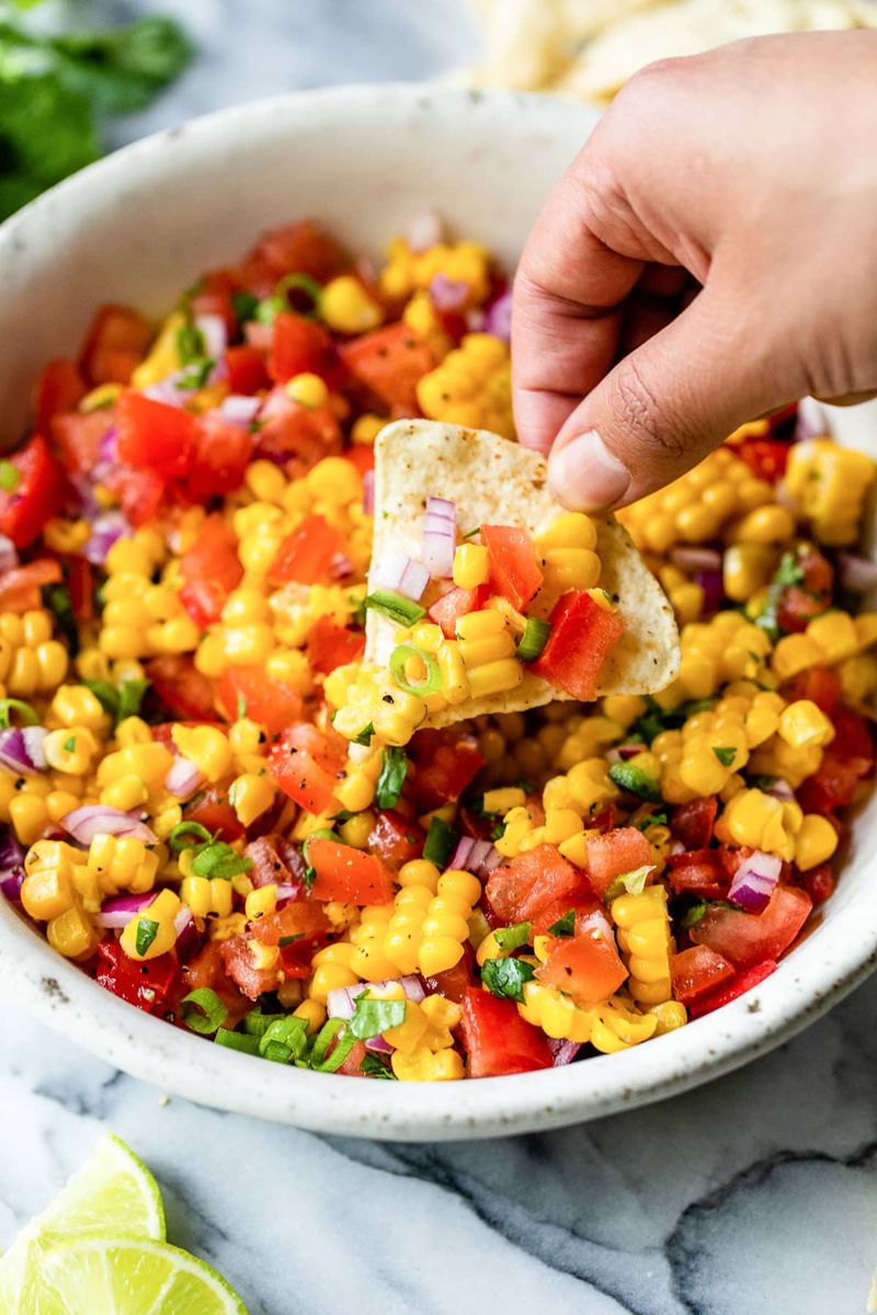 Corn Salsa for Tacos