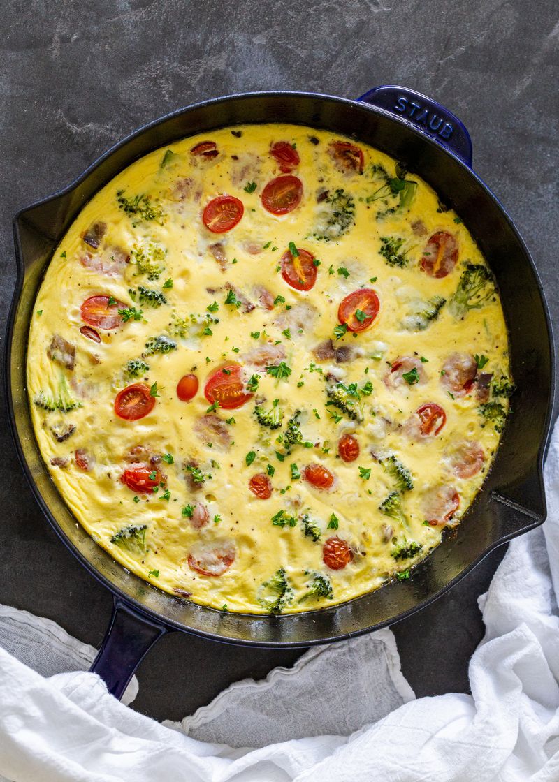 Crustless Quiche
