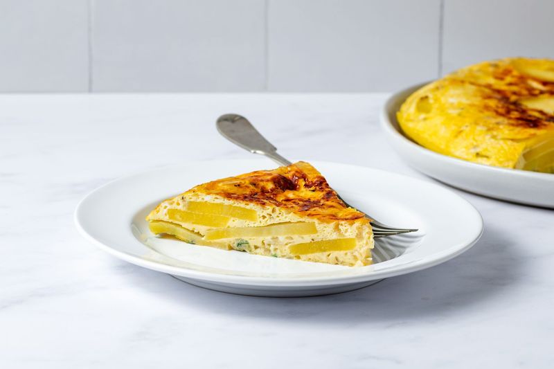 Onion and Potato Frittata