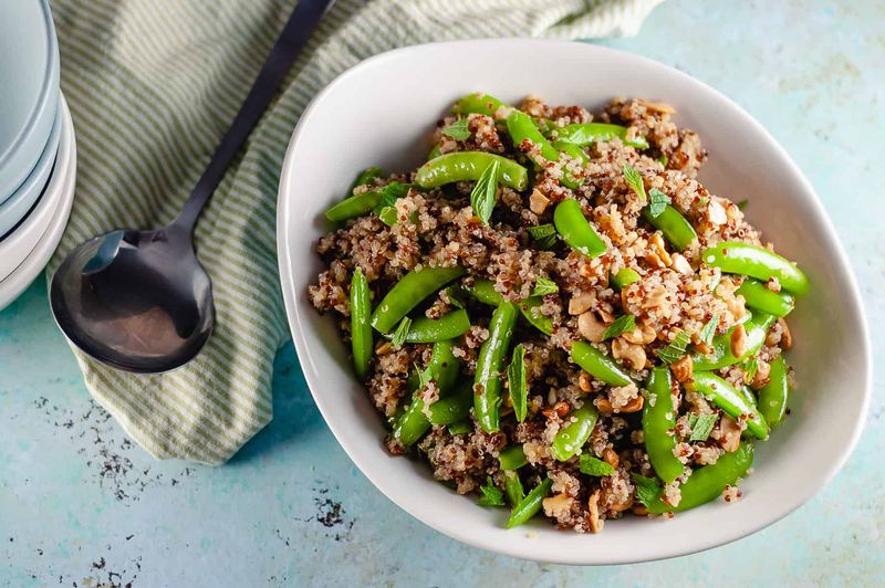 Sugar Snap Pea & Quinoa Salad