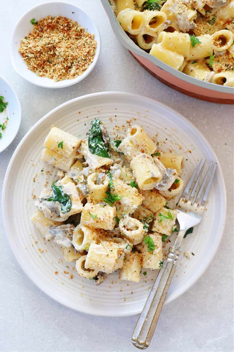 Creamy Boursin Cheese Rigatoni