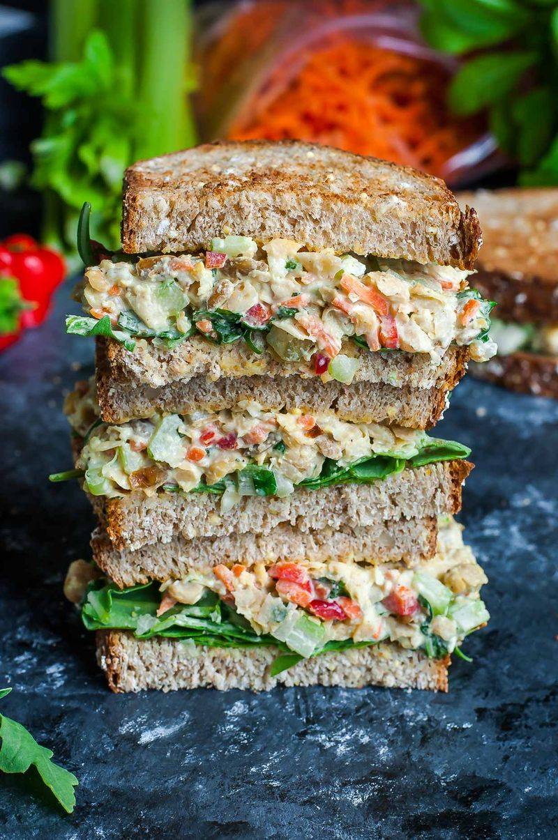 Chickpea Salad Sandwiches