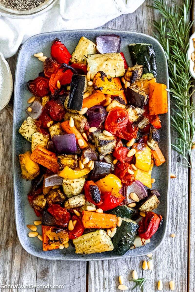 Mediterranean Veggie Medley (Zucchini, Eggplant, Bell Pepper)