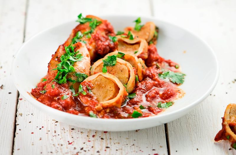 Sicilian Stuffed Calamari