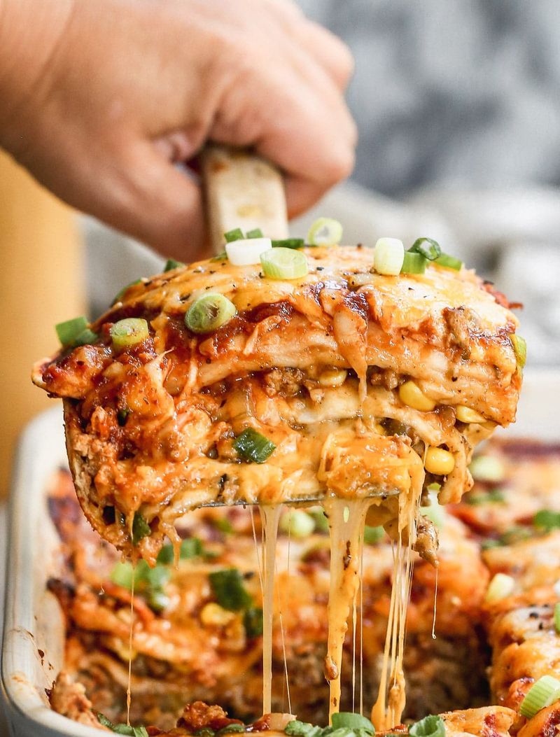 Chicken Enchilada Bake