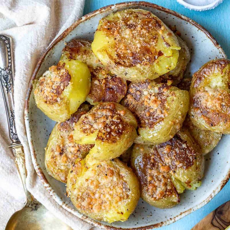 Crispy Smashed Potatoes