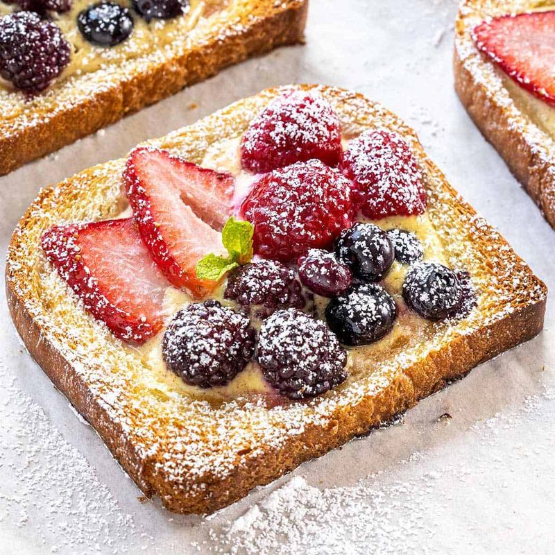 Baked Custard Toast