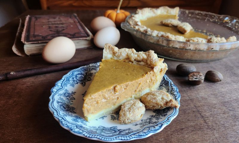 Pumpkin Pie (Old-Fashioned Version)