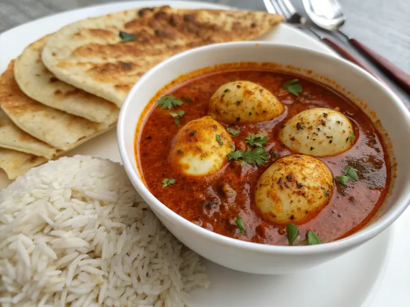 Egg Curry with Spices