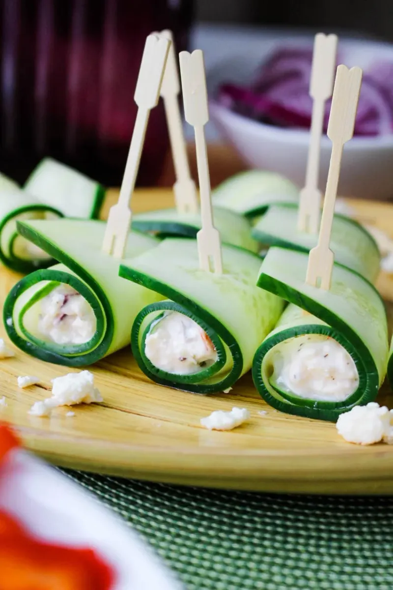 Cucumber + Melty Cheese