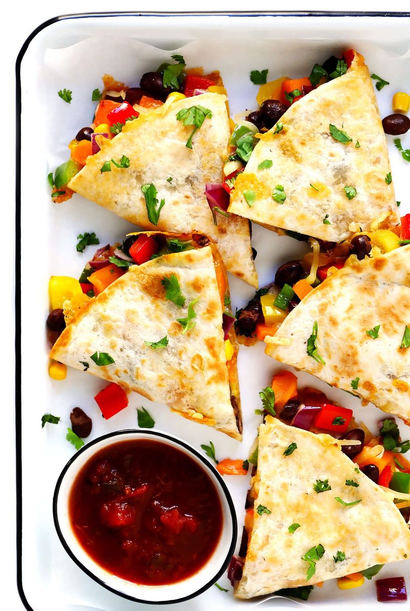 Mini Veggie Quesadillas