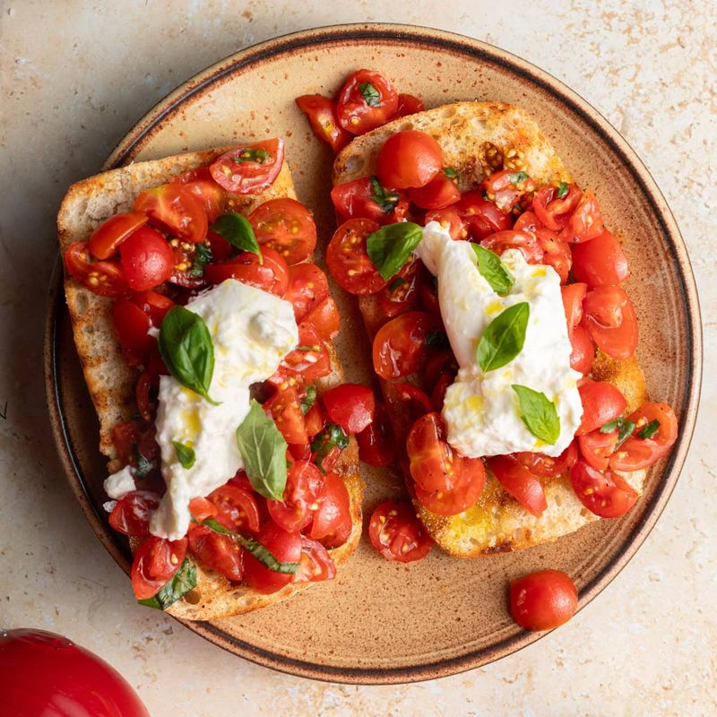Bruschetta with Tomato & Basil