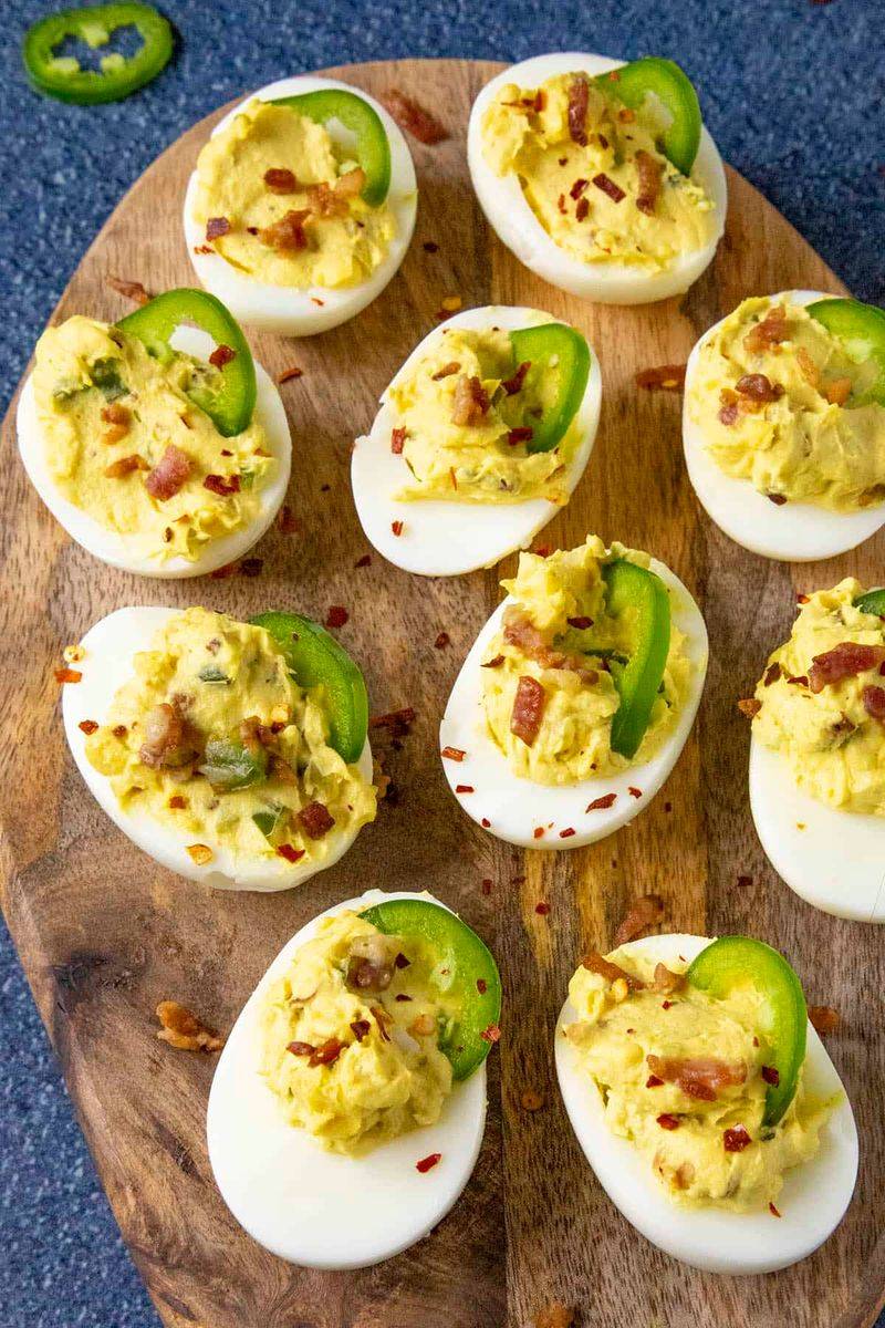 Bacon-Jalapeño Deviled Eggs