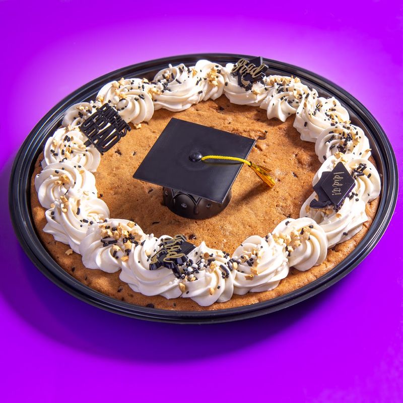Giant Graduation Cap Cookie Cake