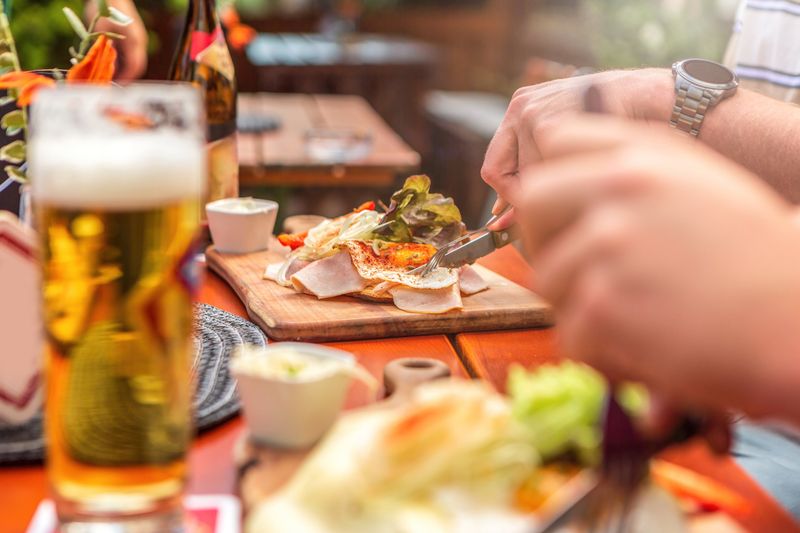 Slathering condiments on everything in Europe