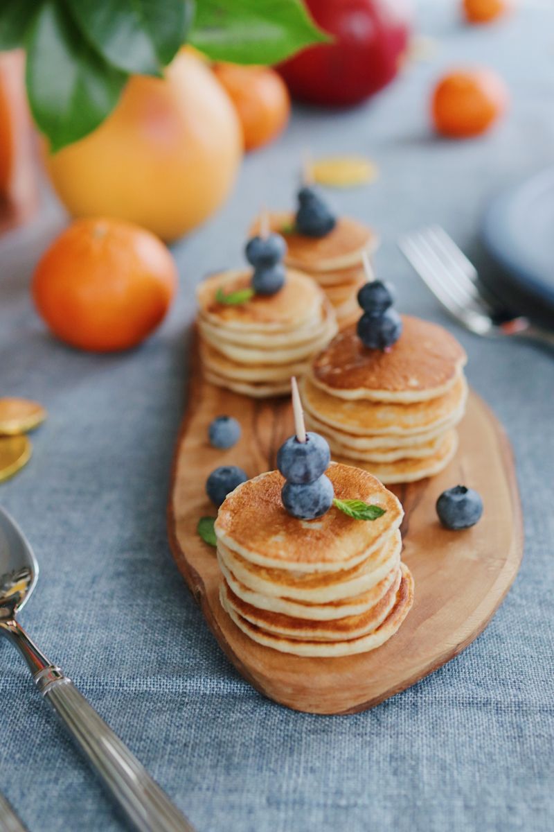 Mini Pancake Stacks