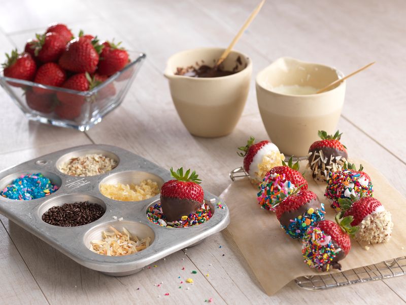 Chocolate-Dipped Strawberries