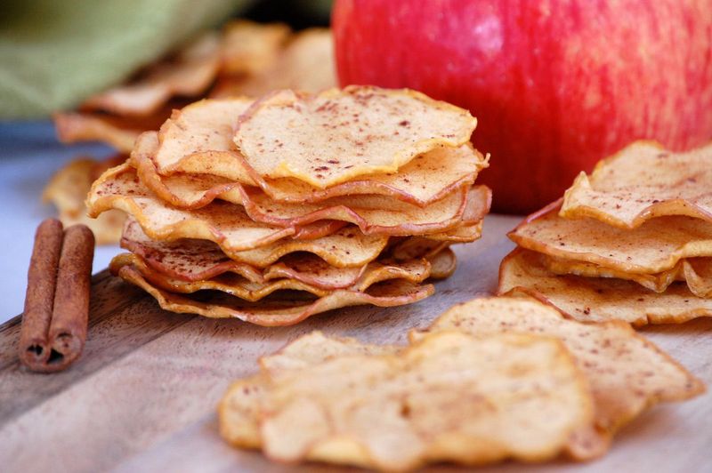 Baked Cinnamon Apple Chips