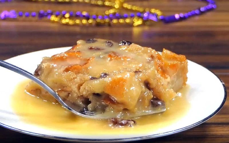 Bread Pudding with Whiskey Sauce