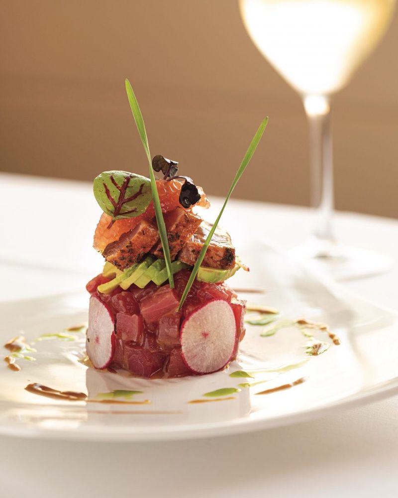 Tuna Tartare with 17 Ingredients