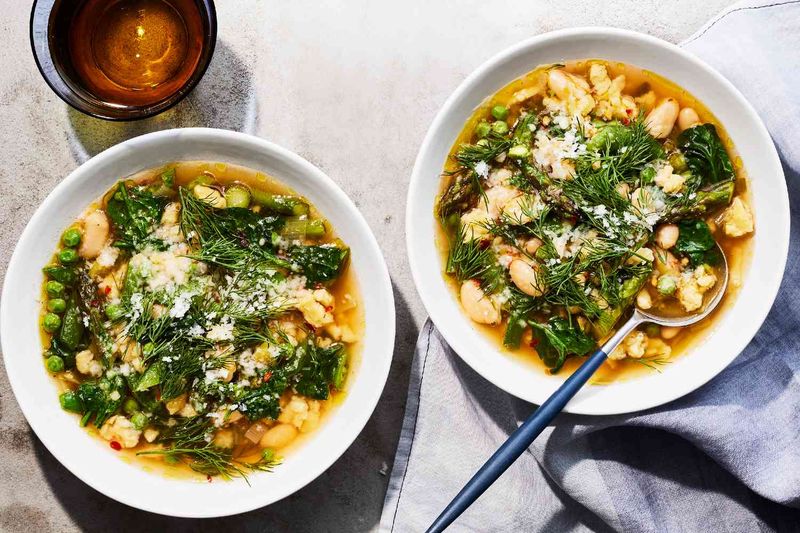 Store-Bought “Spring” Soups
