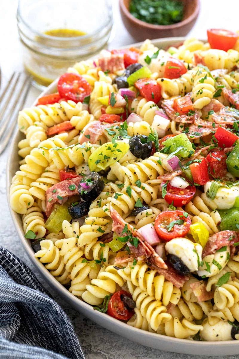 Pasta Salad with Italian Dressing