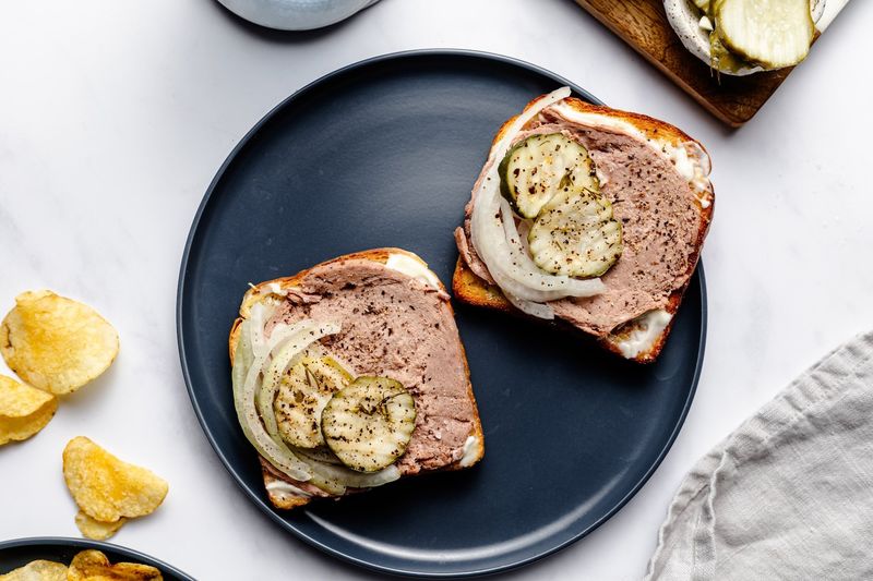 Liverwurst and Onion