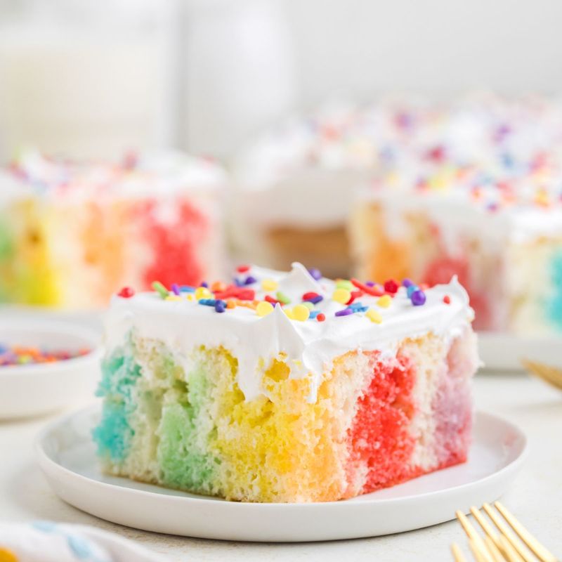 Jell-O Poke Cakes