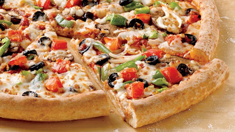 Papa John’s The Works with Original Crust