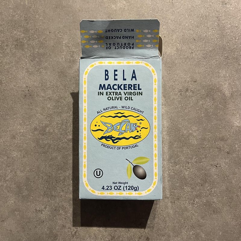 Bela Brand Mackerel Fillets in Lemon Sauce (Portugal)