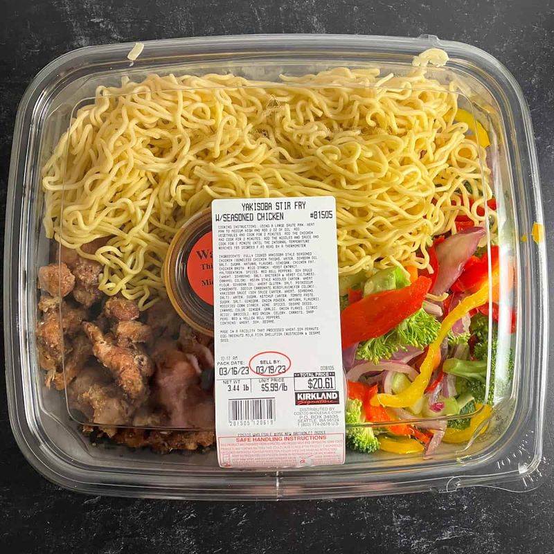 Kirkland Frozen Stir-Fry Noodles with Vegetables