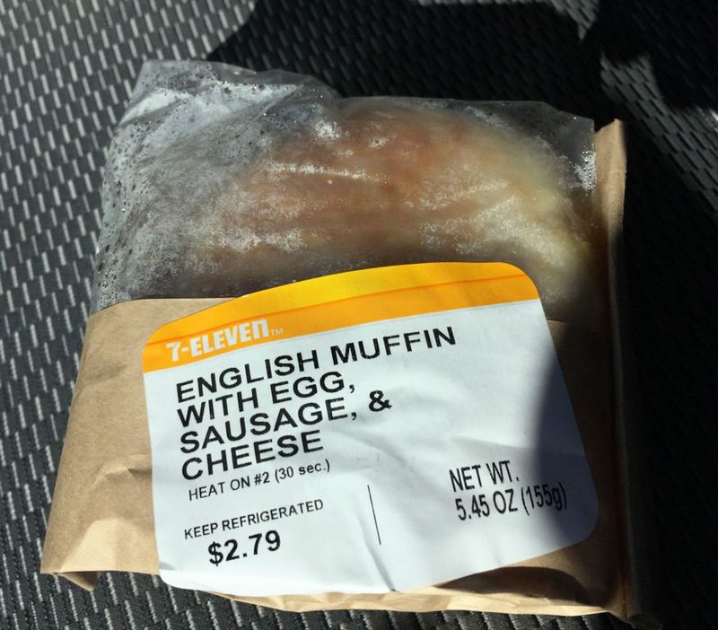 7-Eleven Sausage, Egg & Cheese Biscuit