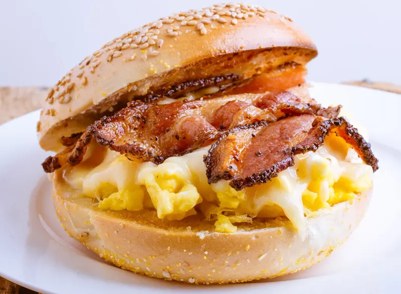 Panera Bacon, Egg & Cheese on Brioche