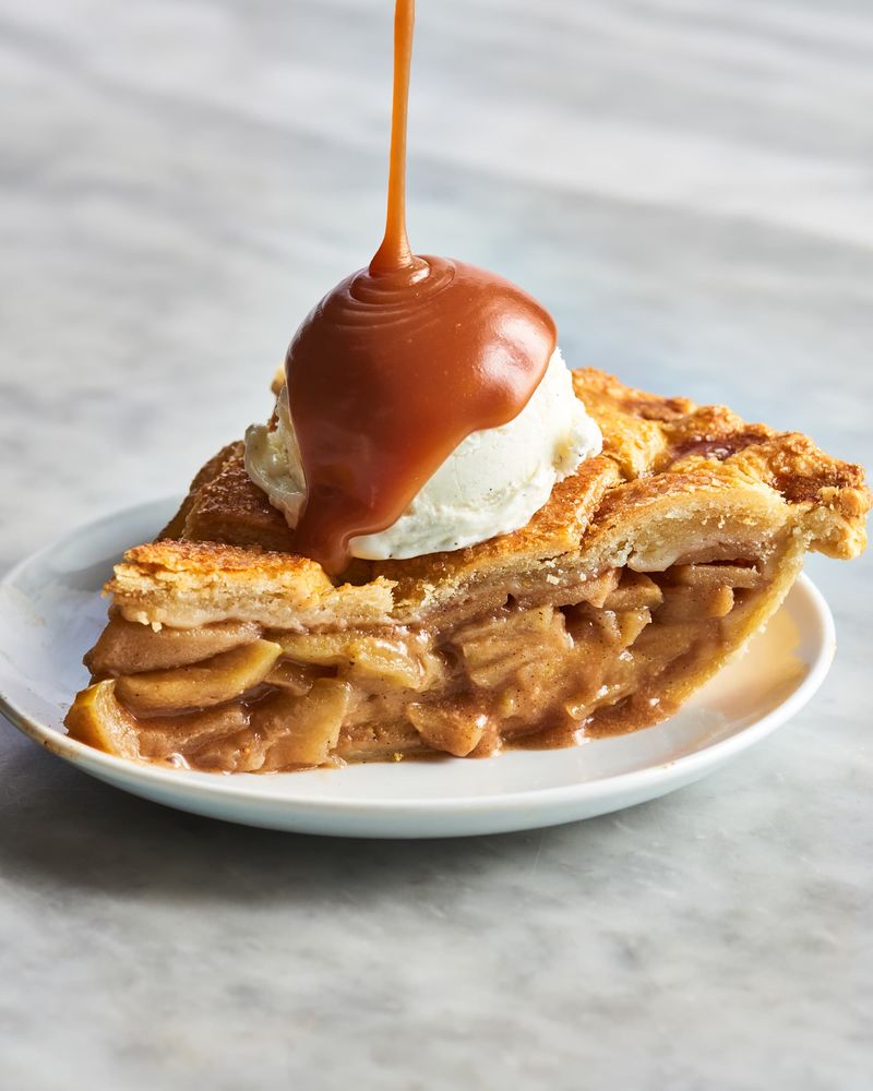 Salted Caramel Apple Pie