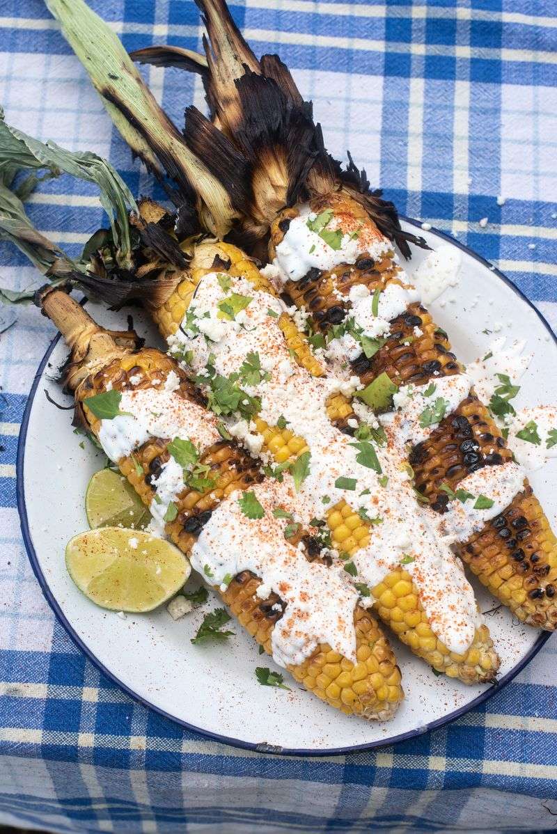 Fire-Roasted Street Corn