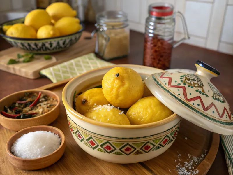 Moroccan Preserved Lemons