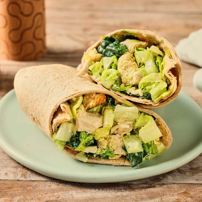 Chicken Caesar Wraps