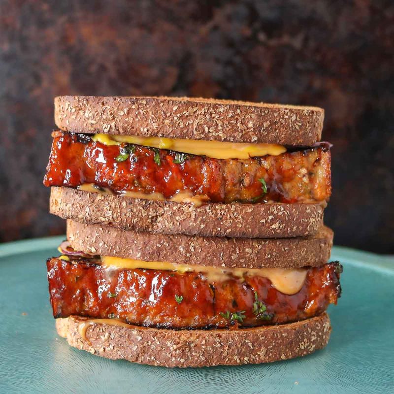 Cold Meatloaf Slices