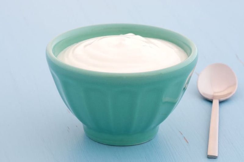 Plain Greek Yogurt with Stevia