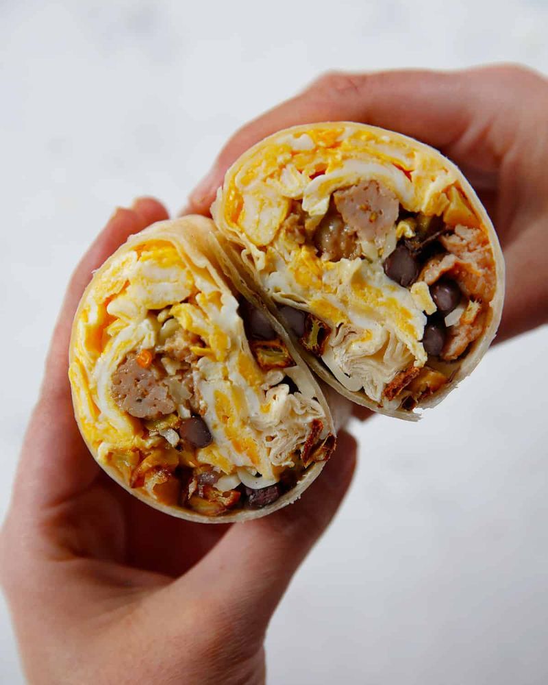 Del Taco Breakfast Burrito