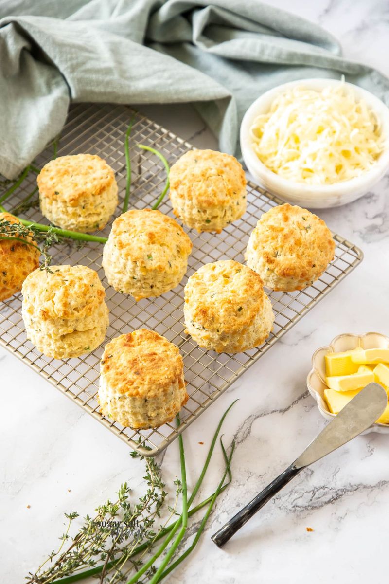 Garlic Herb Scones