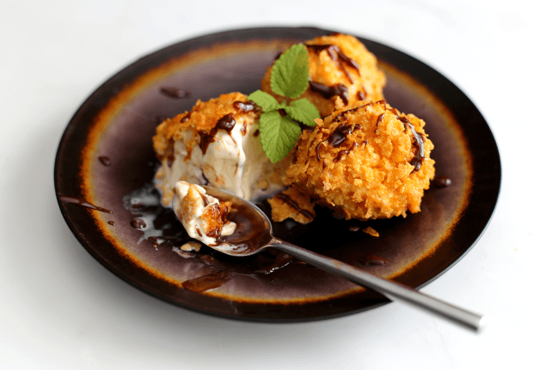 Deep-Fried Ice Cream at Chain Restaurants