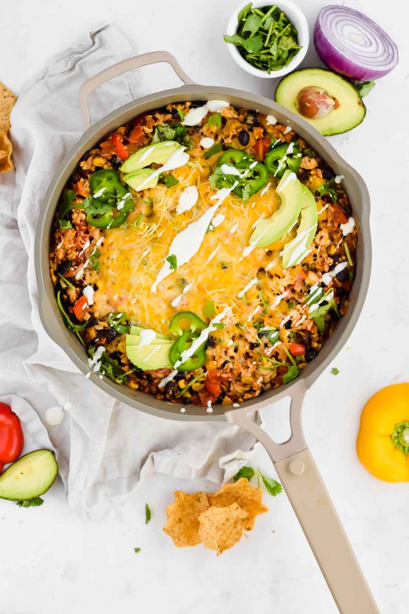 Combo Platters with Everything Smothered in Cheese