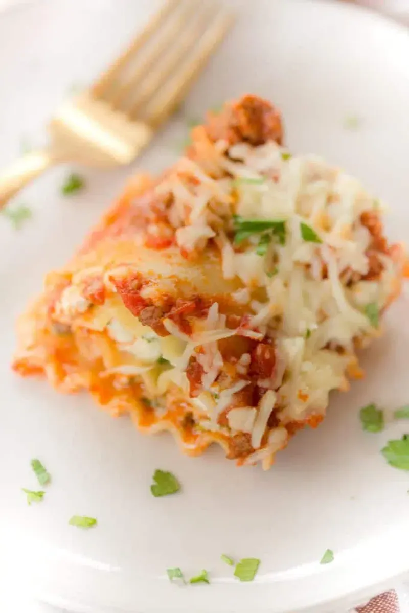 Cold Lasagna Noodle Salad